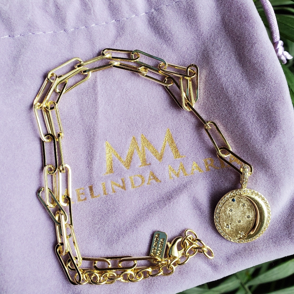 Melinda Maria You're a Star Lariat Necklace